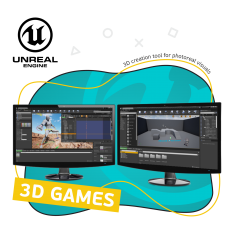 Unreal Engine 4. Игровой движок - КИБЕРшкола программирования для детей, компьютерные курсы для школьников, начинающих и подростков - KIBERone г. Истра