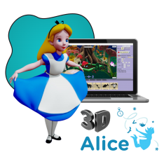 Alice 3d - КИБЕРшкола программирования для детей, компьютерные курсы для школьников, начинающих и подростков - KIBERone г. Истра