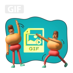 Gif-анимация - КИБЕРшкола программирования для детей, компьютерные курсы для школьников, начинающих и подростков - KIBERone г. Истра