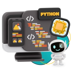 Мой первый сайт с мозгами: Python + AI - КИБЕРшкола программирования для детей, компьютерные курсы для школьников, начинающих и подростков - KIBERone г. Истра