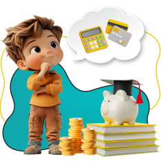 Финансовый интеллект вместе KIBERone - КИБЕРшкола программирования для детей, компьютерные курсы для школьников, начинающих и подростков - KIBERone г. Истра