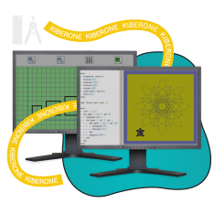 Исполнители чертежник и черепашка - КИБЕРшкола программирования для детей, компьютерные курсы для школьников, начинающих и подростков - KIBERone г. Истра