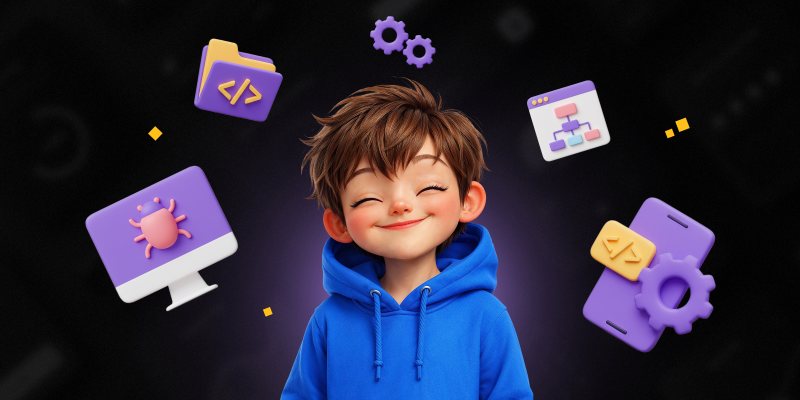 Идеальный сайт с нуля: код, дизайн и AI-помощник - КИБЕРшкола программирования для детей, компьютерные курсы для школьников, начинающих и подростков - KIBERone г. Истра